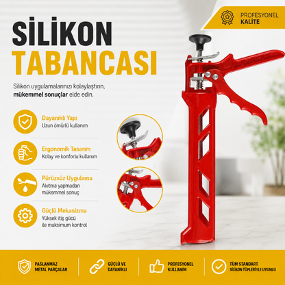Fixolus™ Silikon Uygulama Tabancası