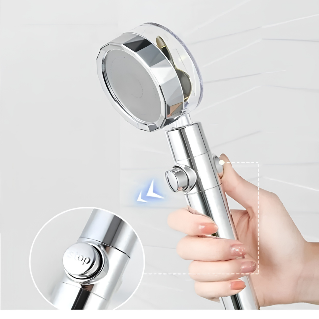 Fixolus™ Pervaneli Turbo Duş Başlığı